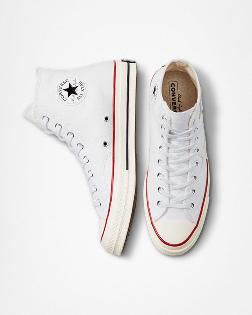 Tenisky Vysoke Converse Chuck 70 Star Patchwork Panske Biele Viacfarebný | SK GRSCB3